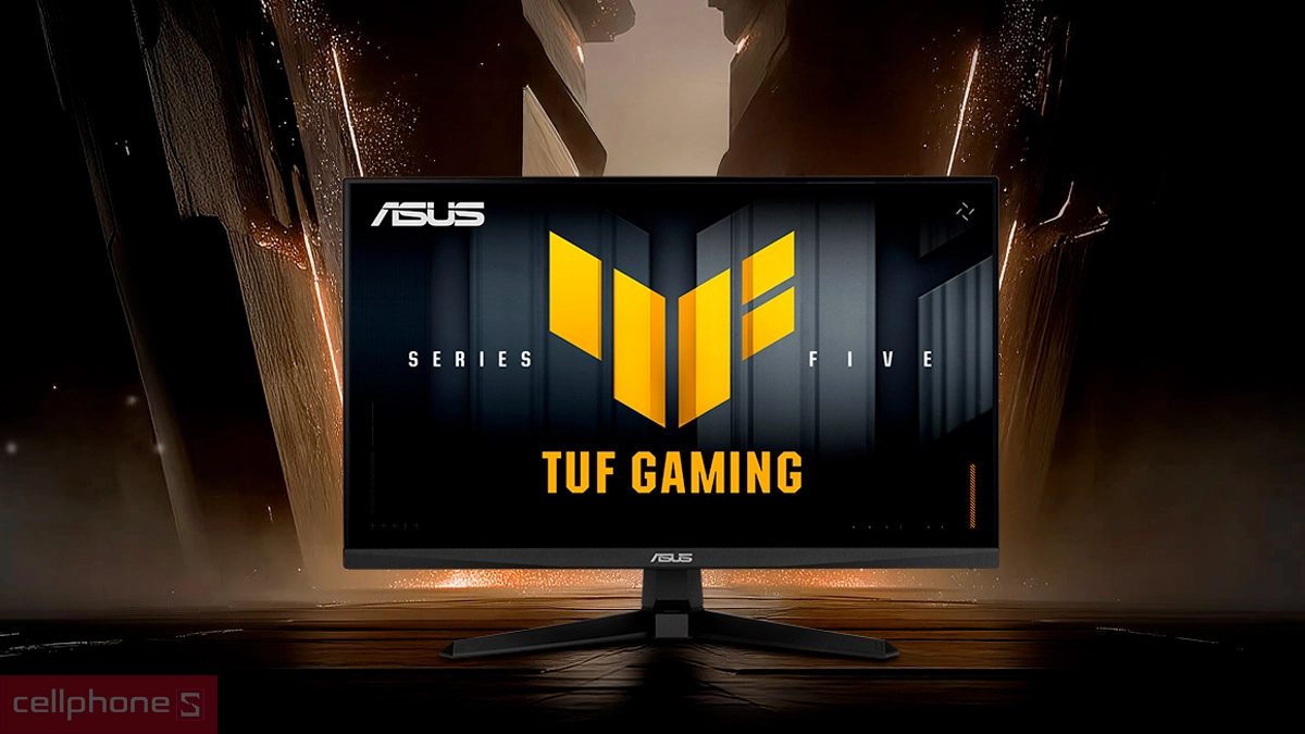 Thiết kế Màn hình Gaming ASUS TUF VG279QM5A 27 inch