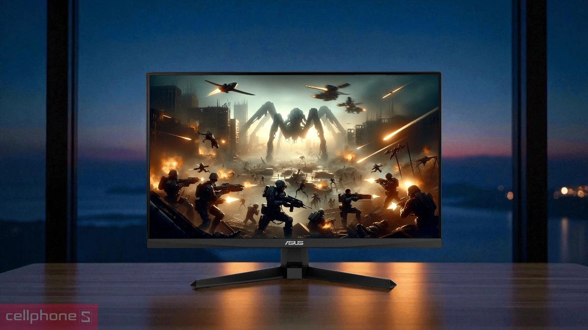 Màn hình Gaming ASUS TUF VG279QM5A 27 inch được trang bị tấm nền Fast IPS