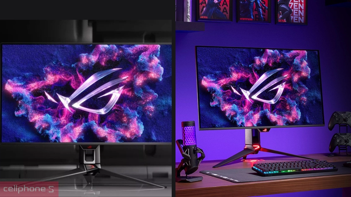 So sánh màn hình Gaming Asus Rog Swift OLED PG32UCDMR 32 inch và ASUS ROG Swift OLED PG32UCDM