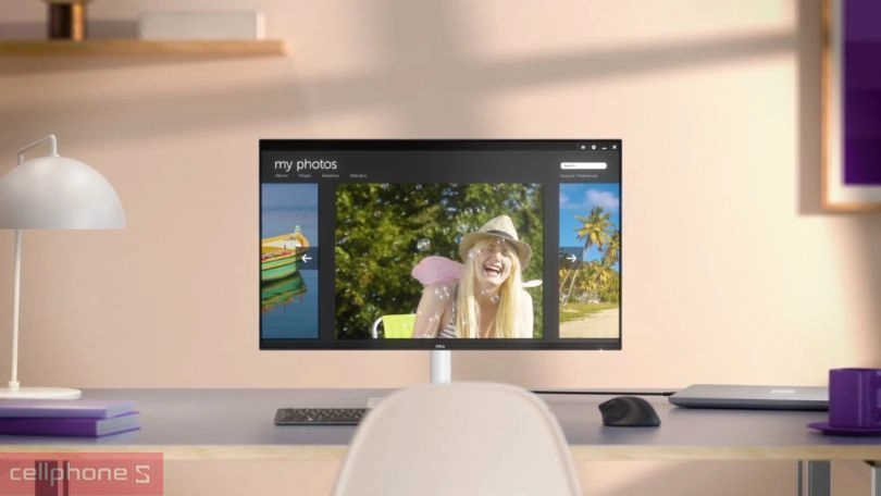 Thiết kế màn hình Dell S2725QC 27 inch