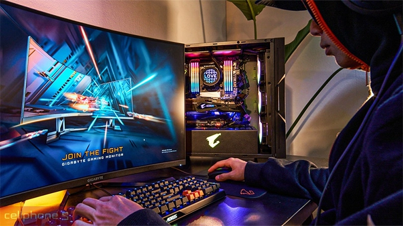 Màn hình Gigabyte G32QC A-EK 32 inch 165hz Màn hình Gigabyte G32QC A-EK 32 inch 165hz