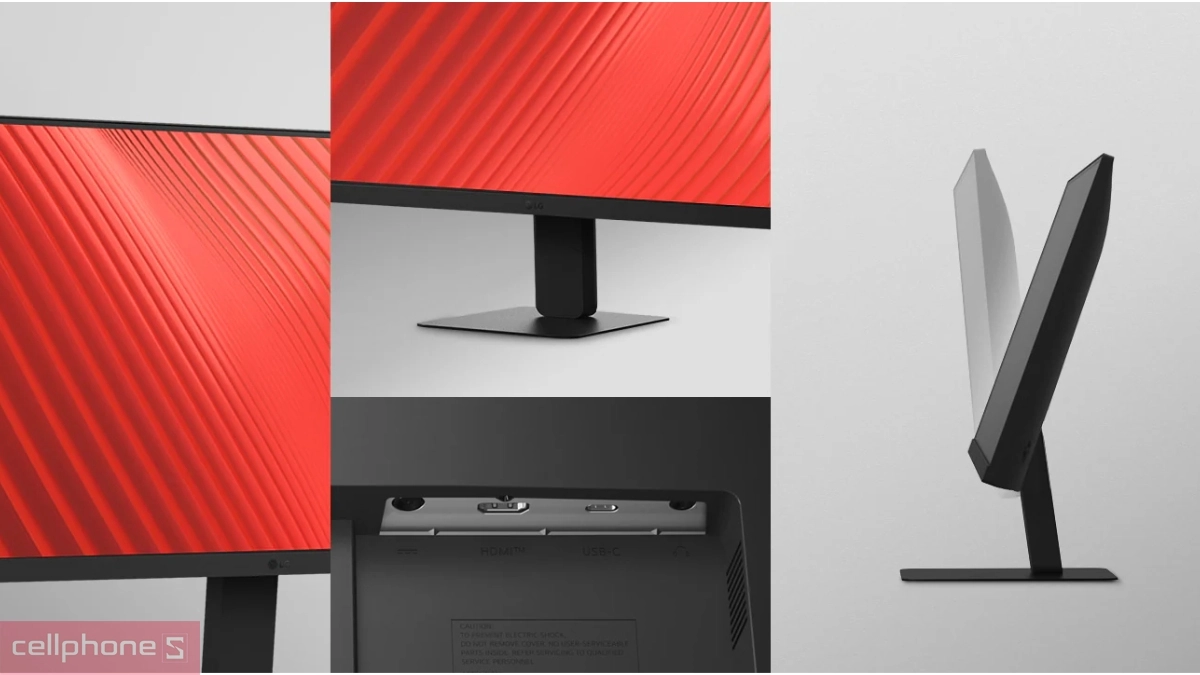 Màn hình 23.8 inch, 3 cạnh viền mỏng tinh tế