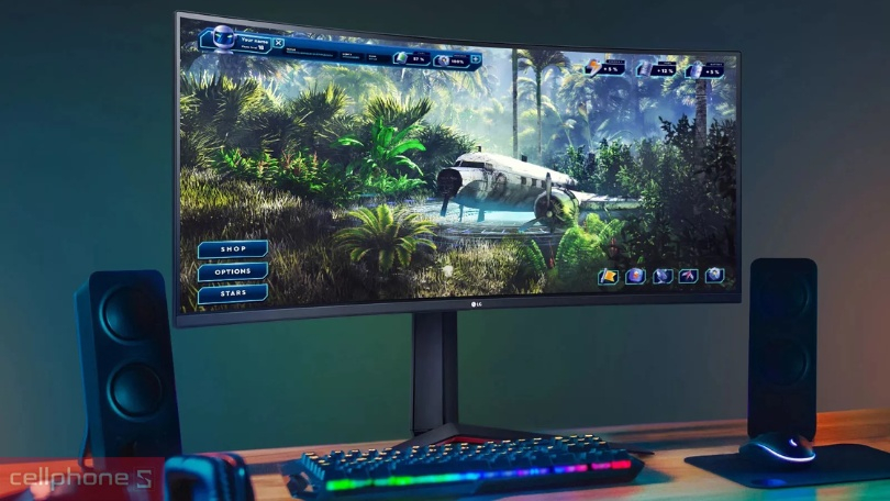 Cổng kết nối  màn hình LG UltraGear 34GP63A-B 34 inch