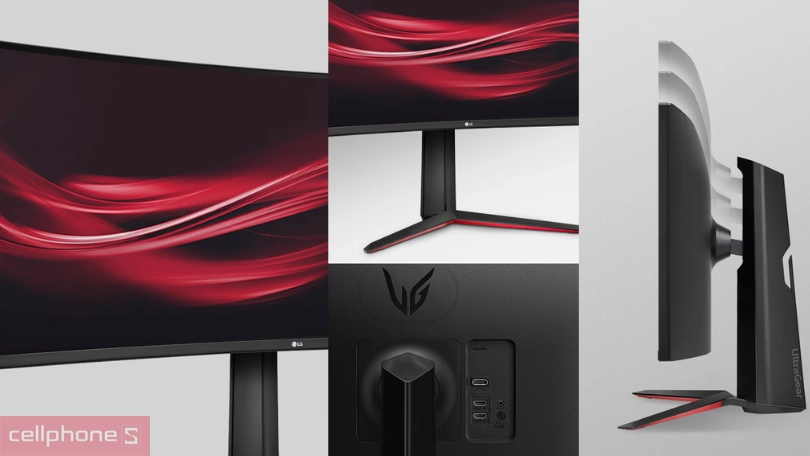 Thiết kế  màn hình LG UltraGear 34GP63A-B 34 inch