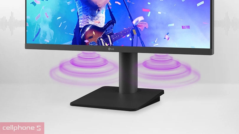 Màn hình LG 25MS550-B 25 inch - Màn hình sắc nét với thiết kế công thái học đẹp mắt