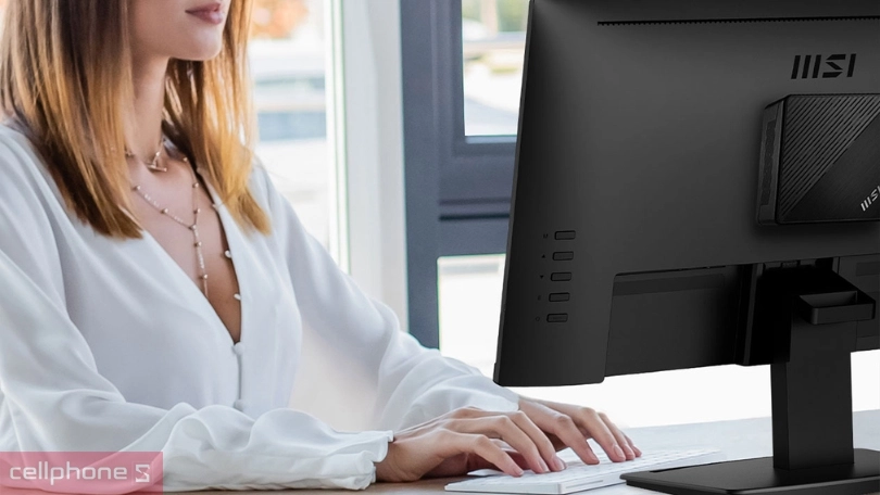 Cổng kết nối màn hình MSI Pro MP223 22 inch