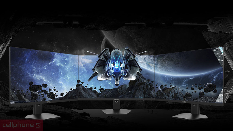 Thiết kế màn hình MSI G274F 27 inch