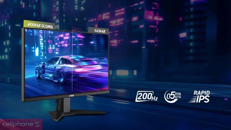 Chất lượng hiển thị màn hình Gaming MSI MAG 274F 27 inch