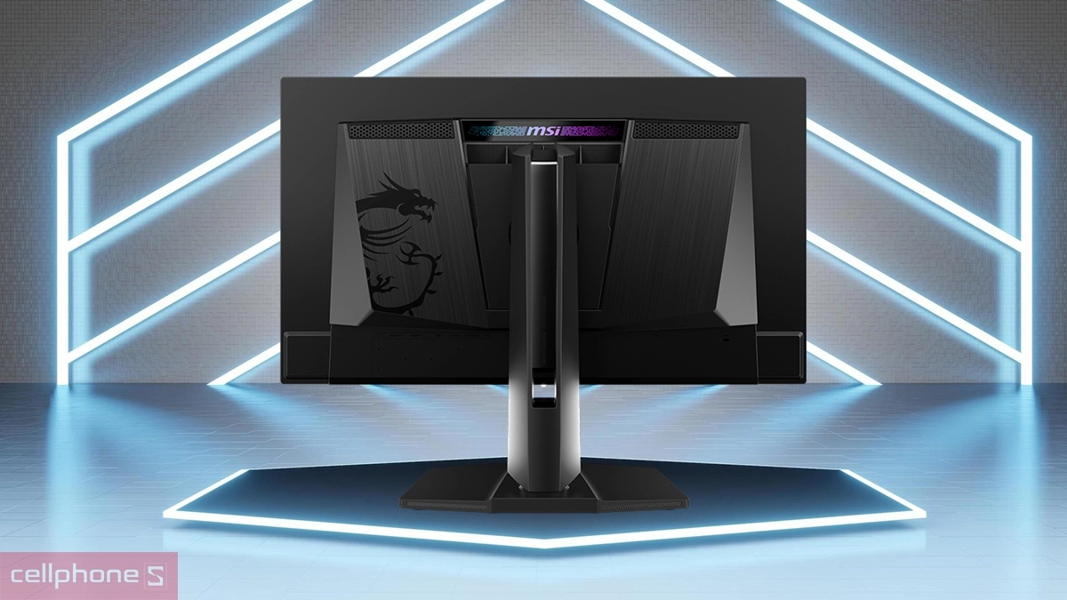 Thiết kế màn hình gaming MSI MPG 272URX QD-OLED 27 inch