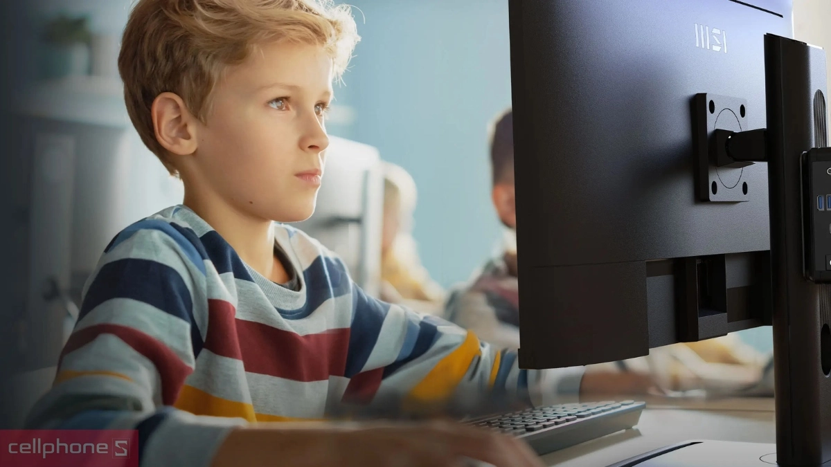 Thiết kế  màn hình MSI Pro MP273QP E2 27 inch