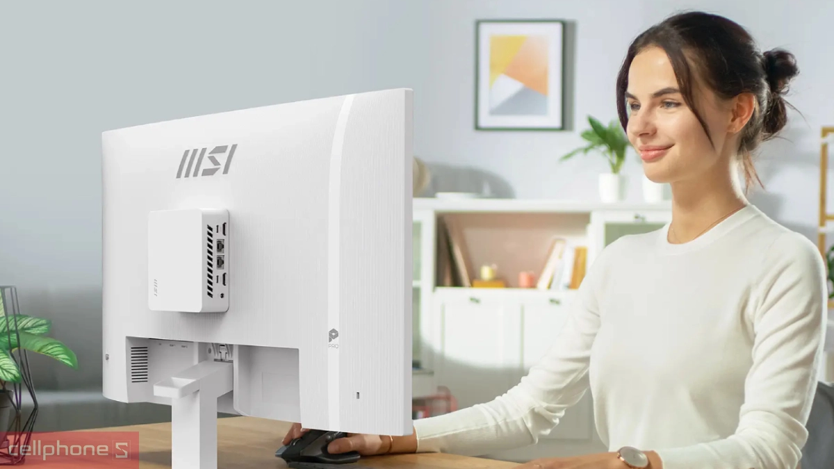 Cổng kết nối màn hình MSI Pro MP273QW E14 27 inch