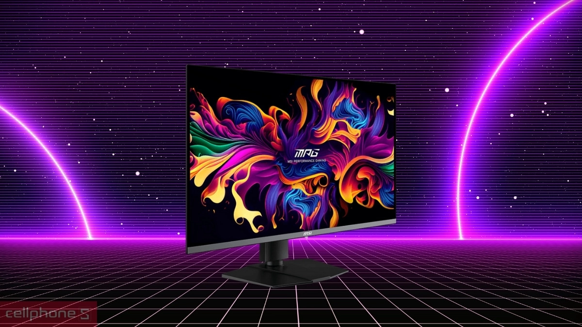 Màn hình gaming MSI MPG 322URX QD-OLED 32 inch được trang bị tấm nền QD-OLED