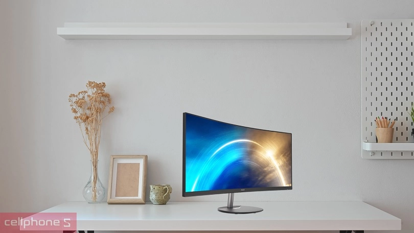 Chất lượng hiển thị trên màn hình cong MSI Pro MP341CQ