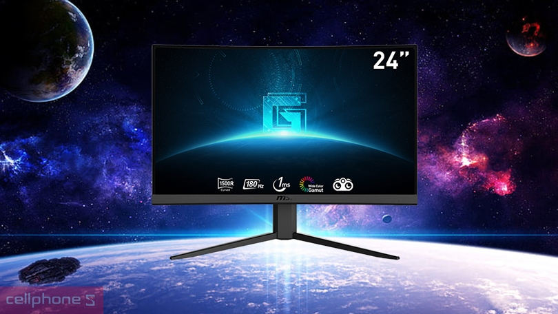 Màn hình cong Gaming MSI G24C4 E2 24 inch - Trợ thủ đắc lực cho game thủ chuyên nghiệp