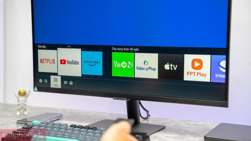 Kết nối không dây DeX và kho ứng dụng được tích hợp giải trí đỉnh cao