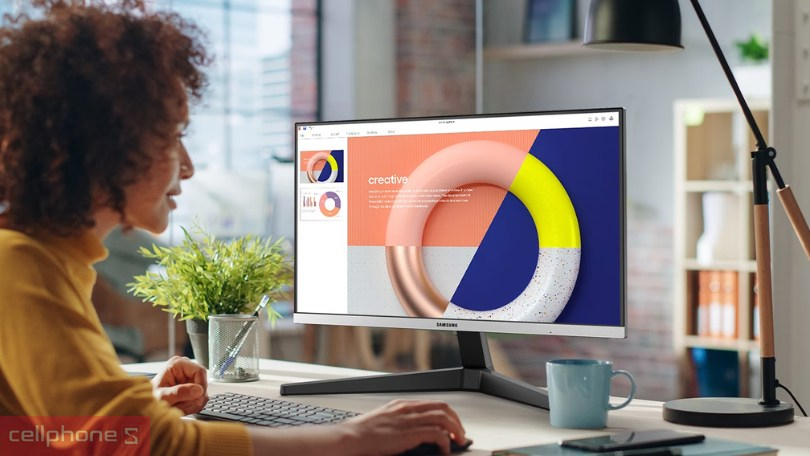 Thiết kế màn hình Samsung LS27C330GAEXXV 27 inch