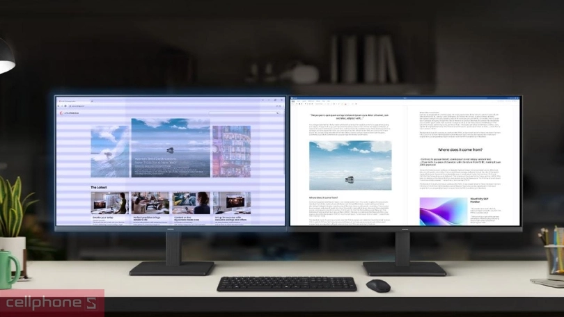 Công nghệ hiển thị của màn hình Samsung LS27F320GAEXXV 27 inch