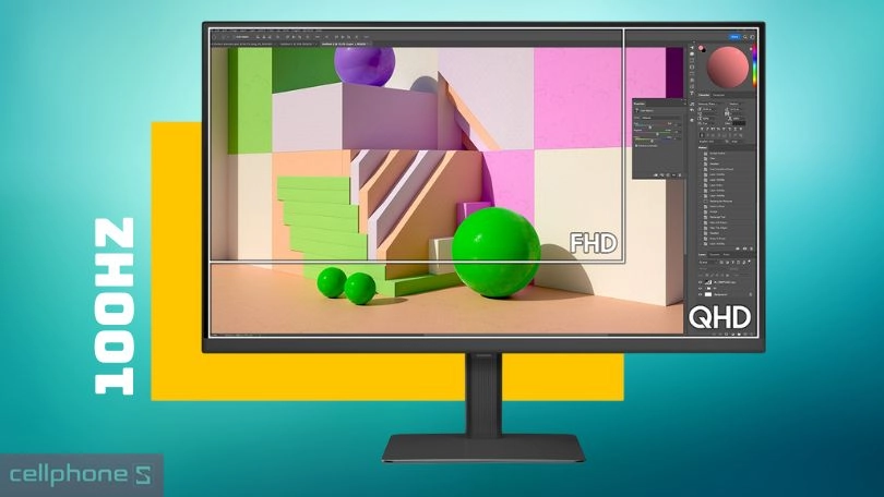 Độ phân giải, tần số quét của màn hình Samsung Viewfinity S6 LS32D604 32 inch