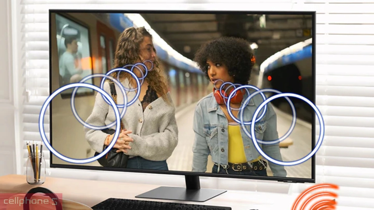 Công nghệ màn hình Samsung M7 M70F LS43FM702UEXXV Vision AI 43 inch