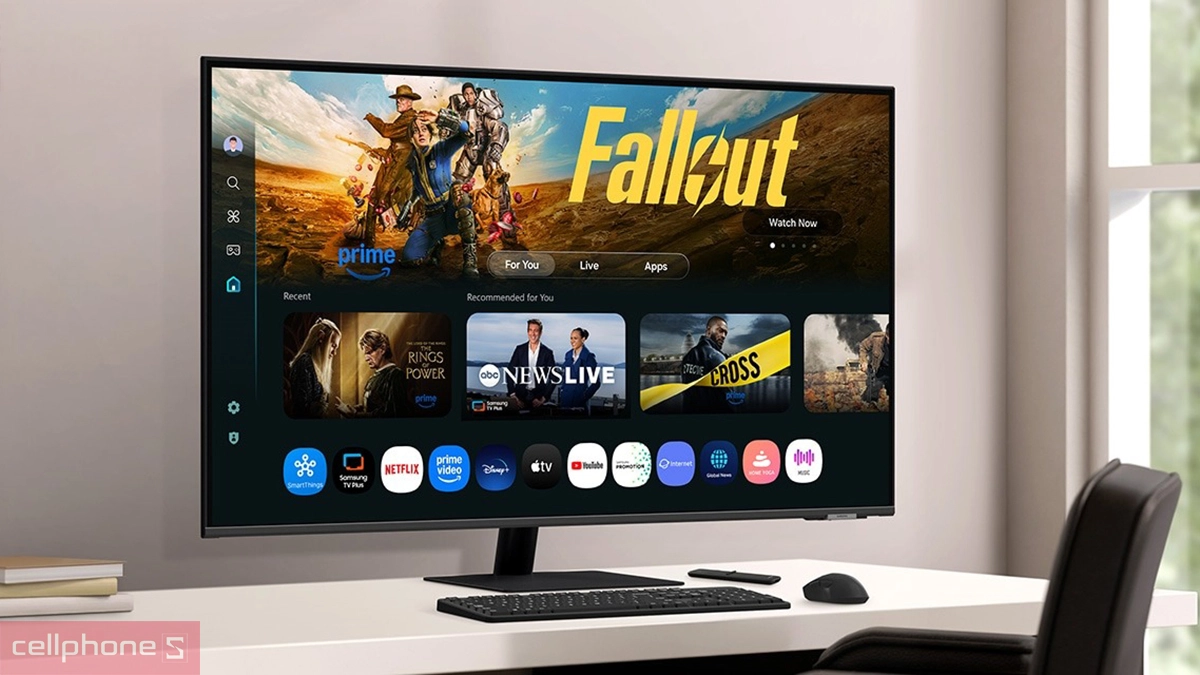 Tần số màn hình Samsung M7 M70F LS43FM702UEXXV Vision AI 43 inch