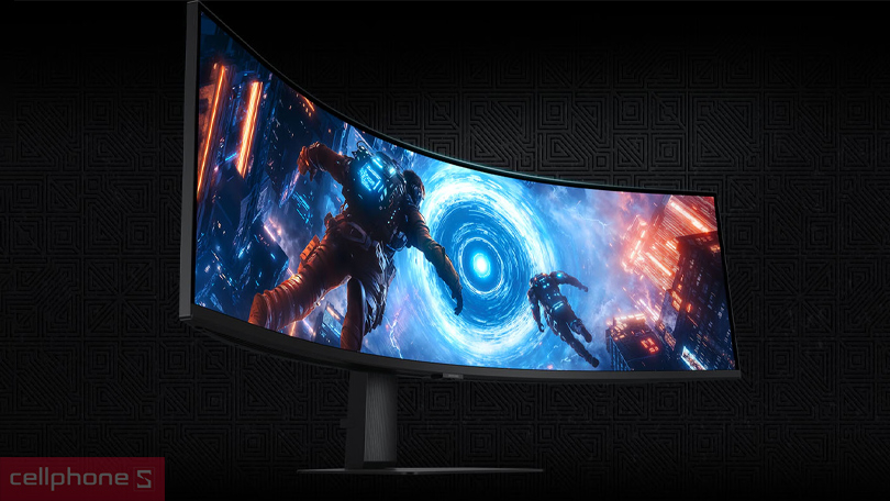 Màn hình Gaming Samsung Odyssey G9 G91F LS49FG912EEXXV 49 inch – Tần số quét siêu tốc, chiến game mượt mà