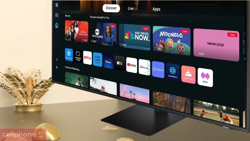 Màn hình thông minh Samsung LS43DM702 43 inch - Làm việc, giải trí gói gọn trong một thiết bị