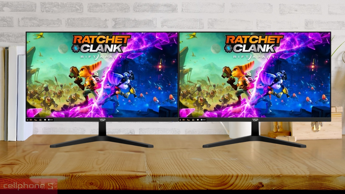 Thiết kế viền mỏng của Màn hình VSP IP2709S 27 inch
