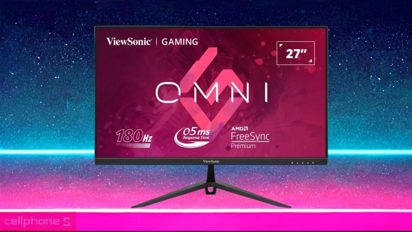 Màn hình gaming ViewSonic VX2728 27 inch: tần số quét khủng 180Hz, tấm nền IPS 