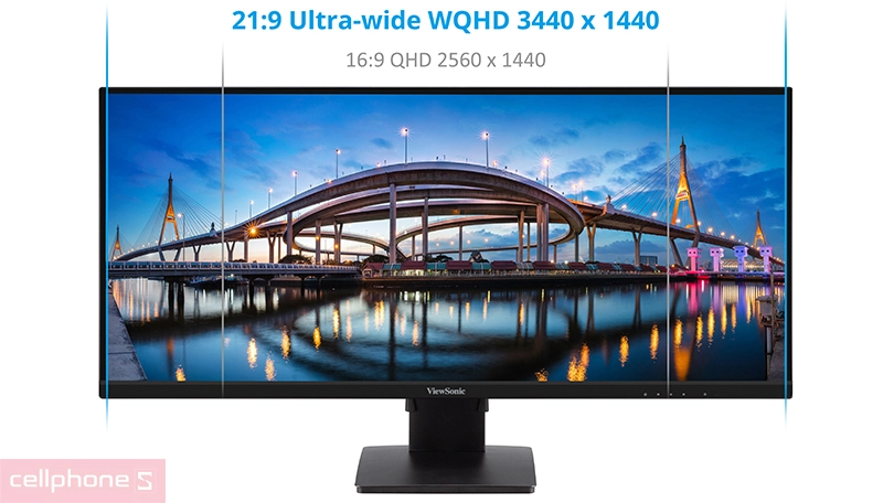 Đánh giá màn hình ViewSonic Ultrawide VA3456-MHDJ 34 inch