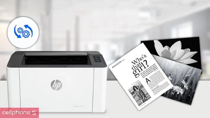 HP Laser 107w WiFi (4ZB78A)