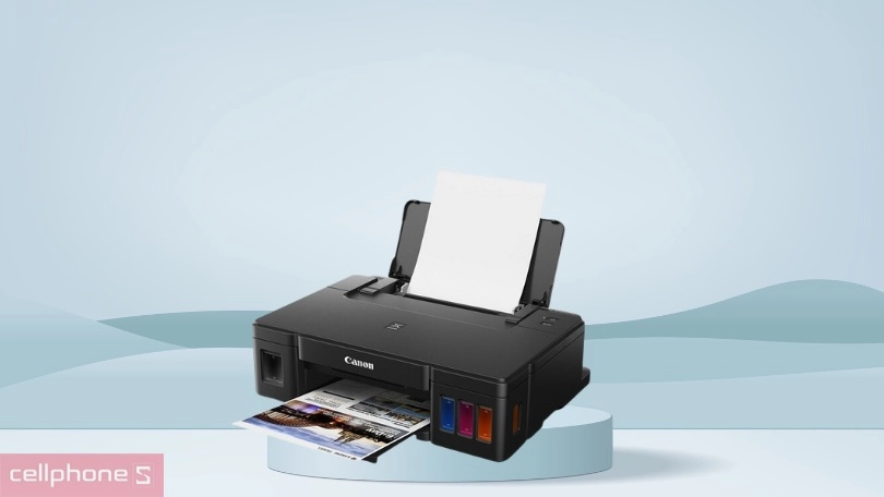 Máy in Canon G1010 với khả năng in ổn định, chất lượng