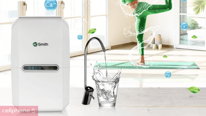 công nghệ Mineral RO trên máy lọc nước AO Smith đem lại nguồn nước sạch tinh khiết