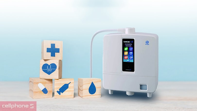 Máy lọc nước điện giải ion kiềm Kangen LeveLuk K8 Máy lọc nước điện giải ion kiềm Kangen LeveLuk K8