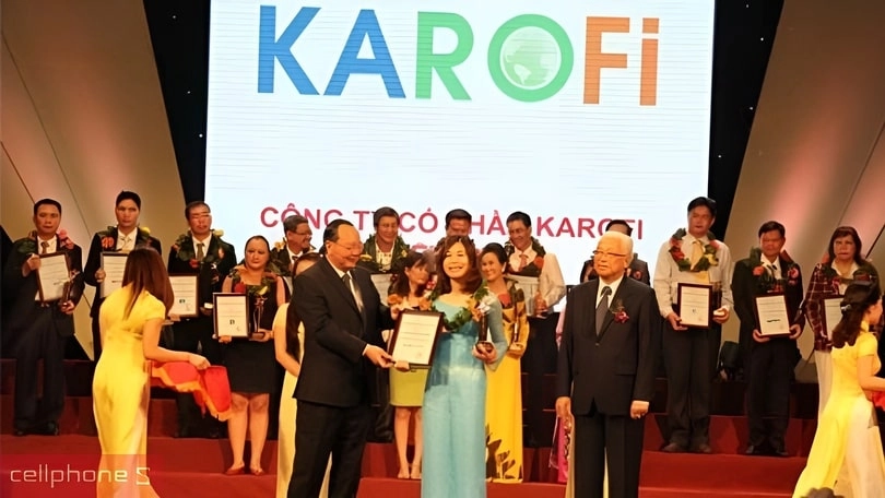 máy lọc nước Karofi giành được nhiều giải thưởng danh giá