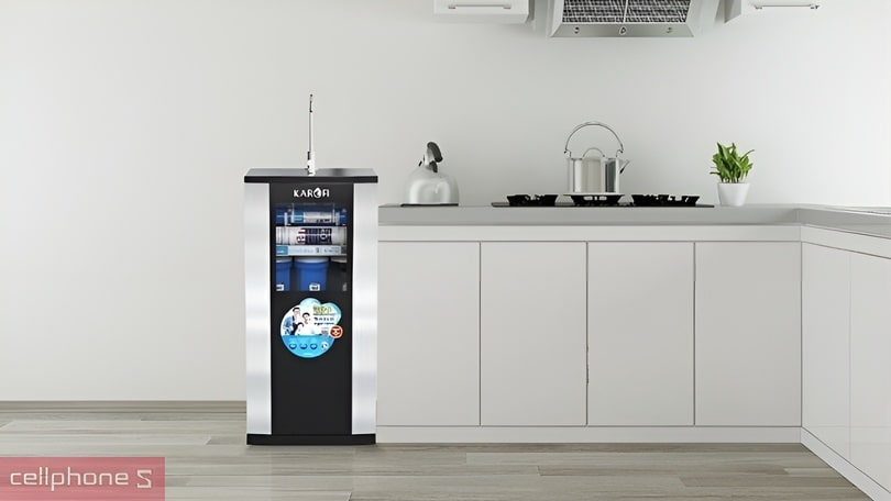 Máy lọc nước RO Karofi lọc sạch và tiết kiệm điện đáng kế