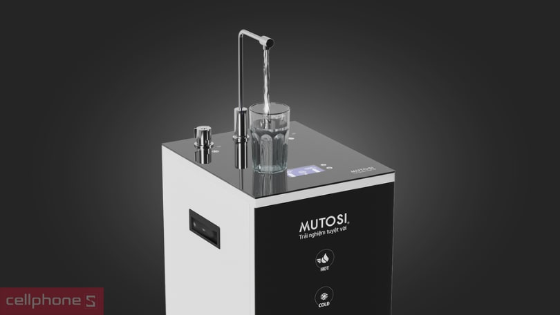 Máy lọc nước Mutosi sở hữu nhiều tính năng, tiện ích