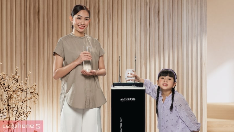 Máy lọc nước Mutosi phù hợp với nhiều đối tượng và gia đình