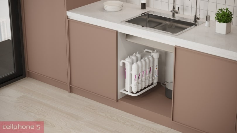 Máy lọc nước Mutosi để gầm tủ MP-192