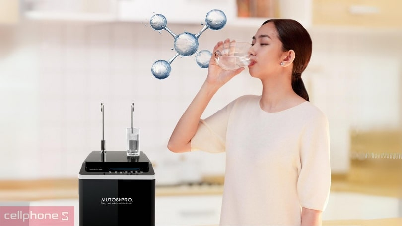Máy lọc nước nhiễm mặn lợ Mutosi phù hợp với nhiều nguồn nước nhiễm mặn. lợ