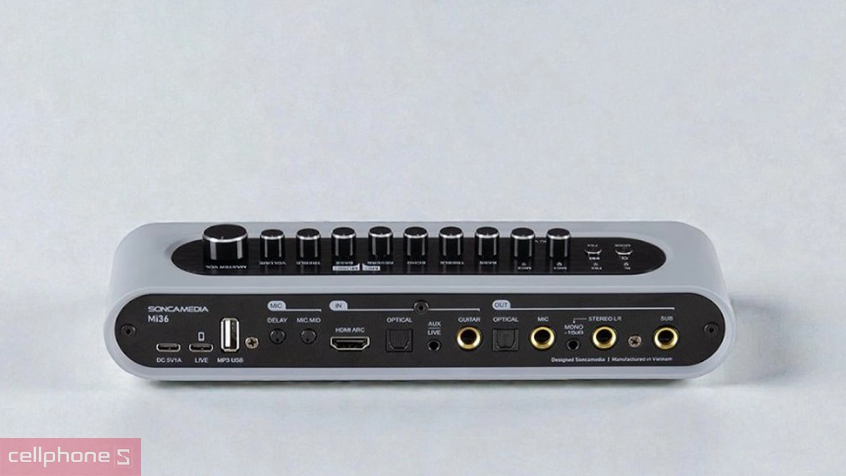 Kết nối toàn diện từ dàn karaoke đến livestream và ô tô