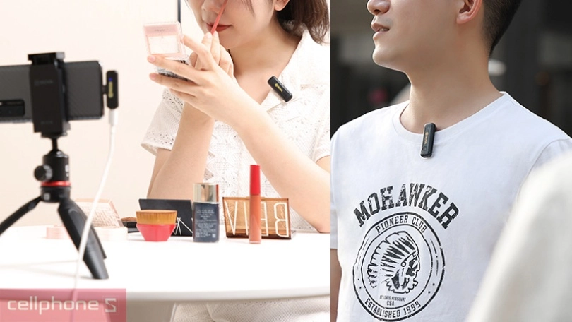 Microphone thu âm Boya không dây By-WM3T2-U1