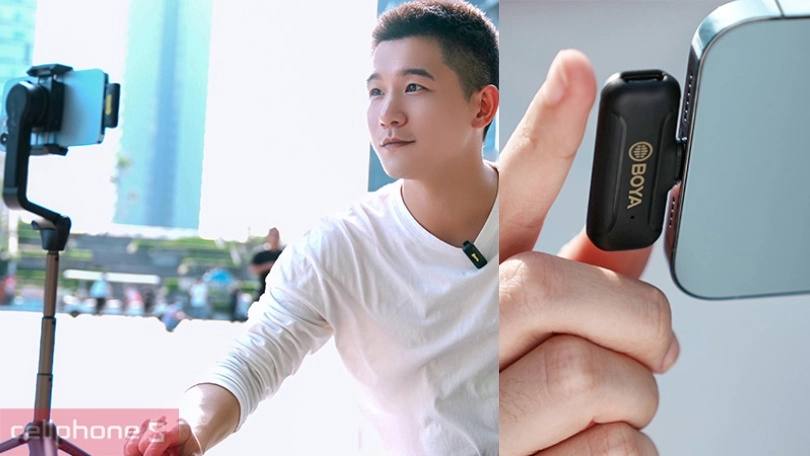 Microphone thu âm Boya không dây By-WM3T2-D2