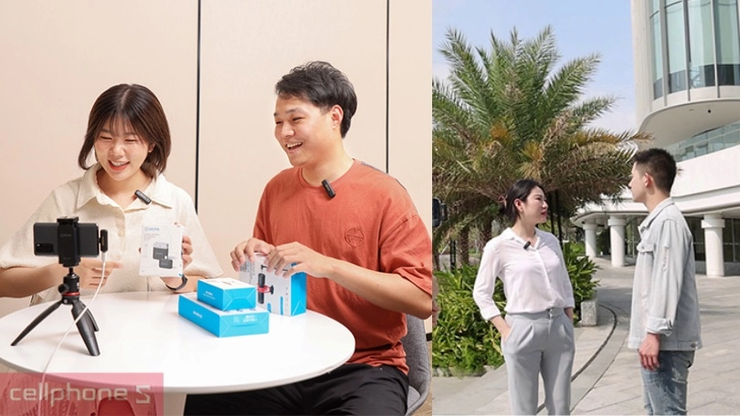 Microphone thu âm Boya không dây By-WM3T2-U2