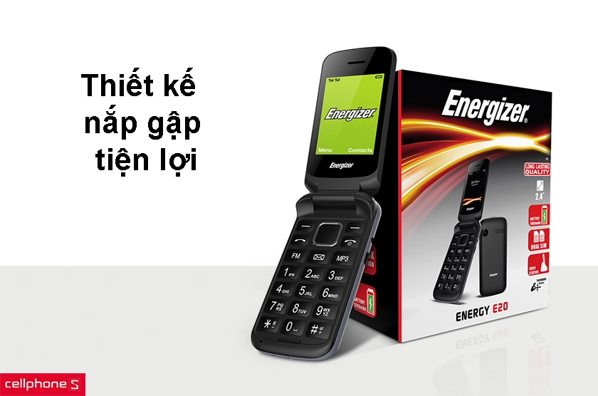 kích thước nhỏ gọn thiết kế nắp gập tiện lợi