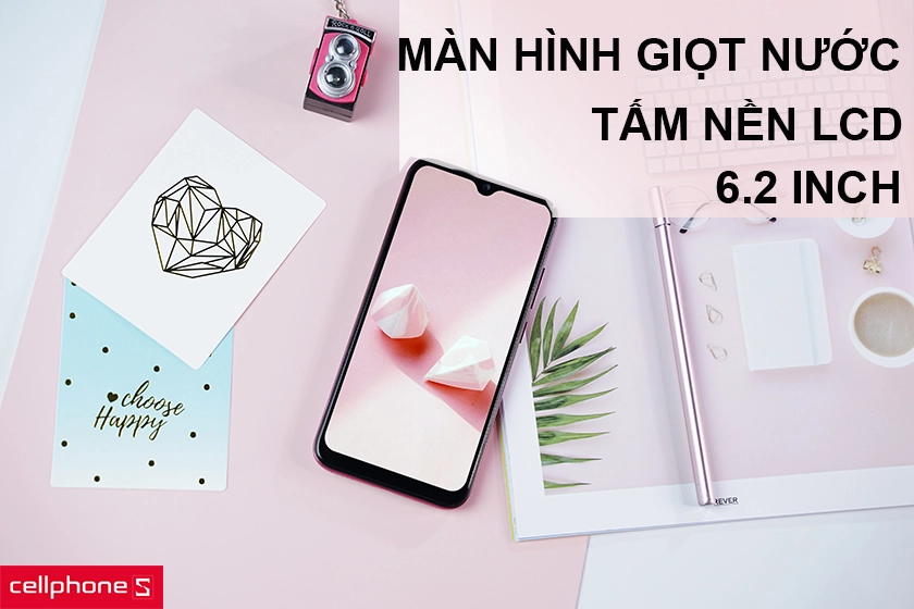 Thiết kế màn hình giọt nước LCD