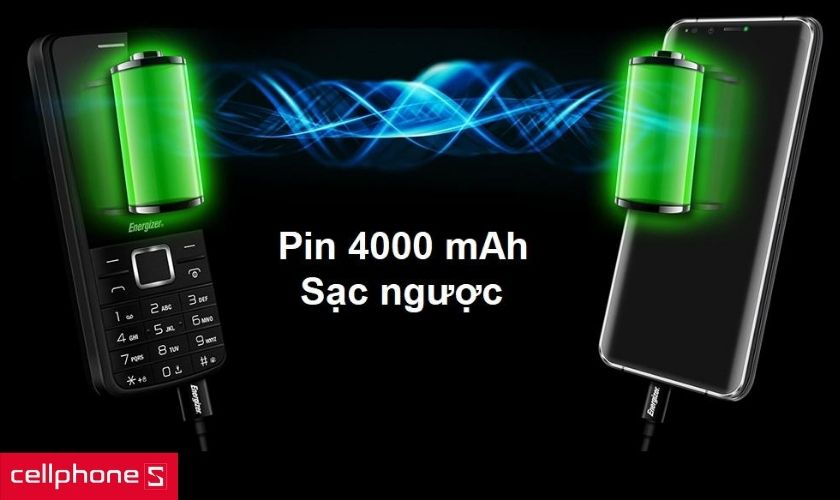 Dung lượng pin đạt đến 4000 mAh