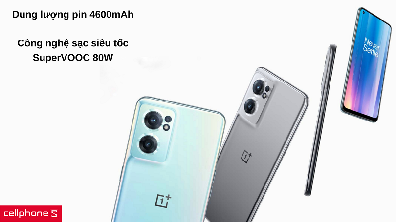 Pin dung lượng 4600mAh cùng sạc siêu nhanh SuperVOOC