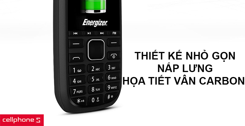 Thiết kế nhỏ gọn bền bỉ