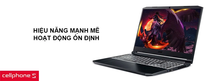 Hiệu năng vượt bậc, xử lý nhanh chóng cùng card đồ họa mạnh mẽ