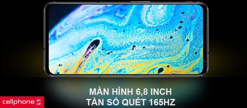 Màn hình 6,8 inch tích hợp công nghệ bảo vệ mắt